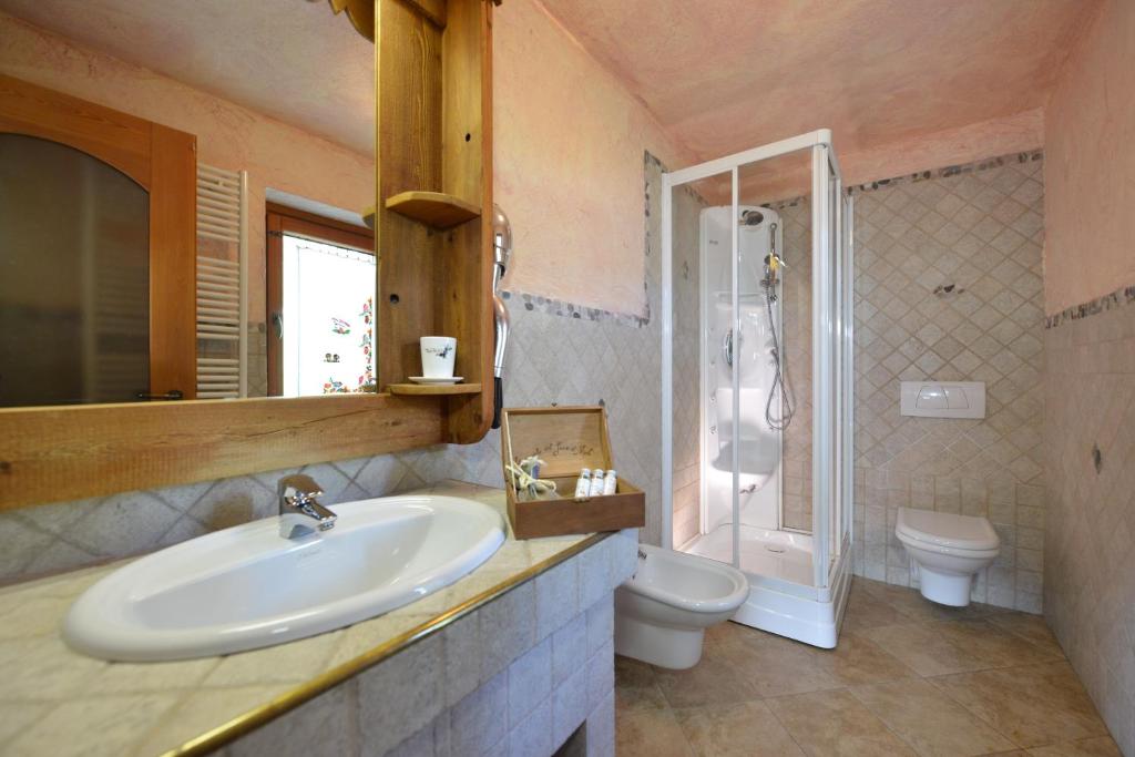Koupelna v ubytování Affittacamere De Charme Jour Et Nuit