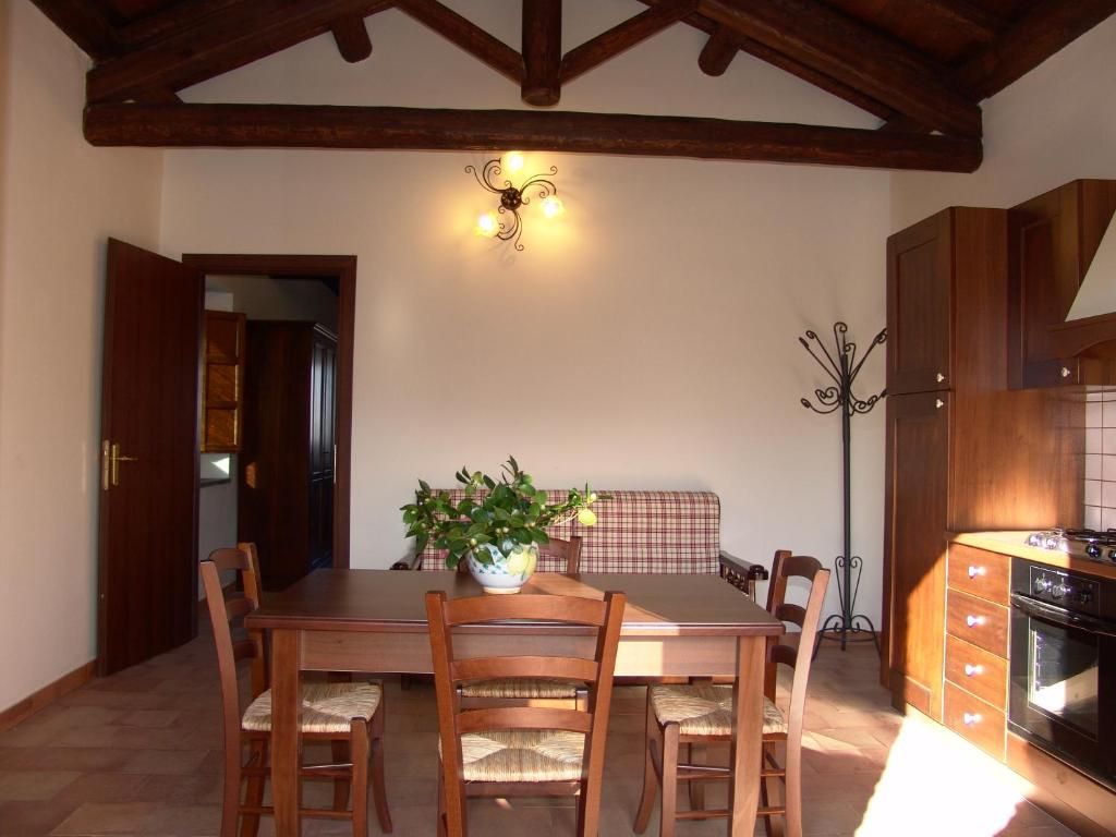 Kuchyňa alebo kuchynka v ubytovaní Etna Wine Azienda Agrituristica