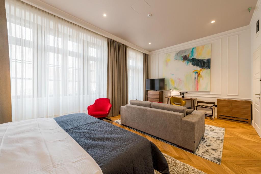 Boutique hotel Tvrđa - Deluxe Çift Kişilik Oda - Balkonlu