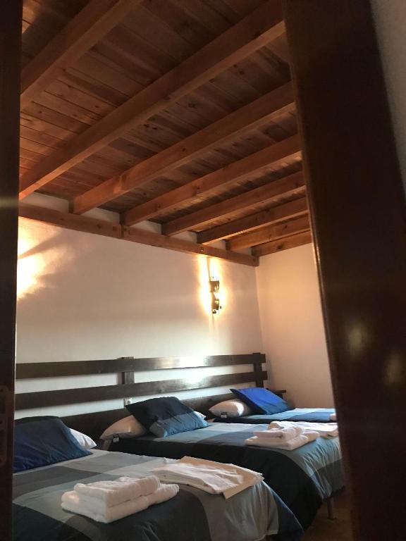 Postel nebo postele na pokoji v ubytování VTAR Don Benito, su casa rural en Gilena