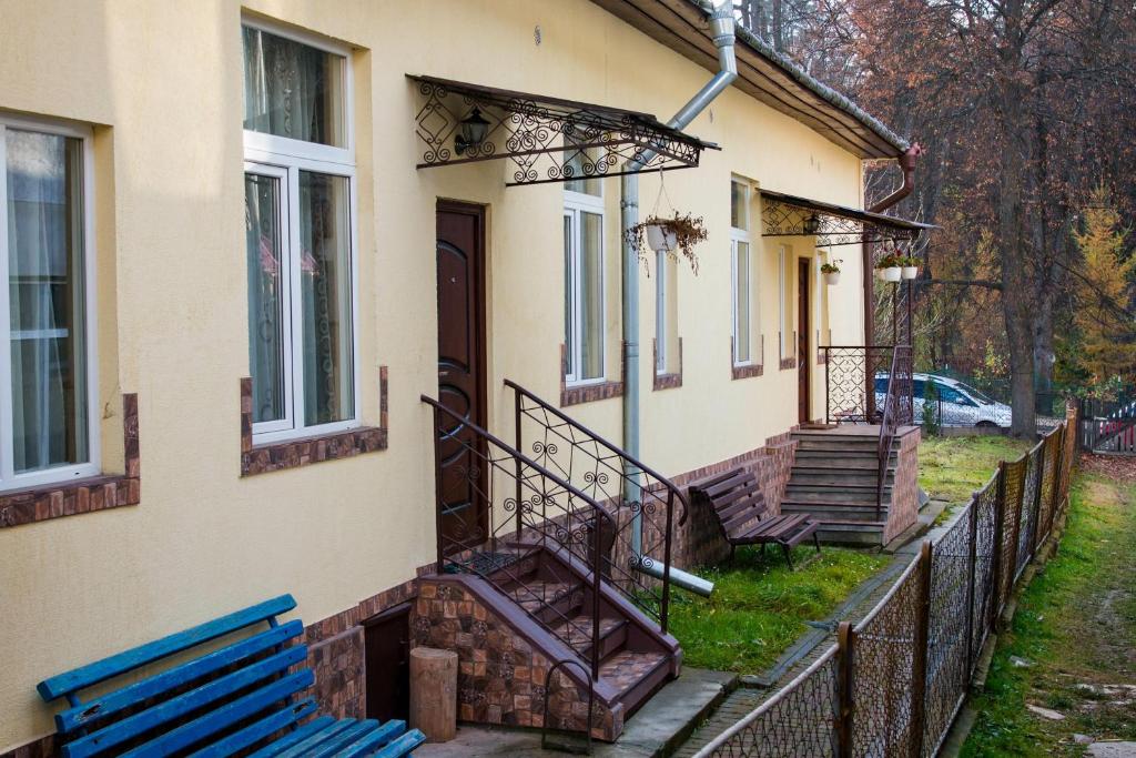 Budova, kde se ubytování v soukromí nachází