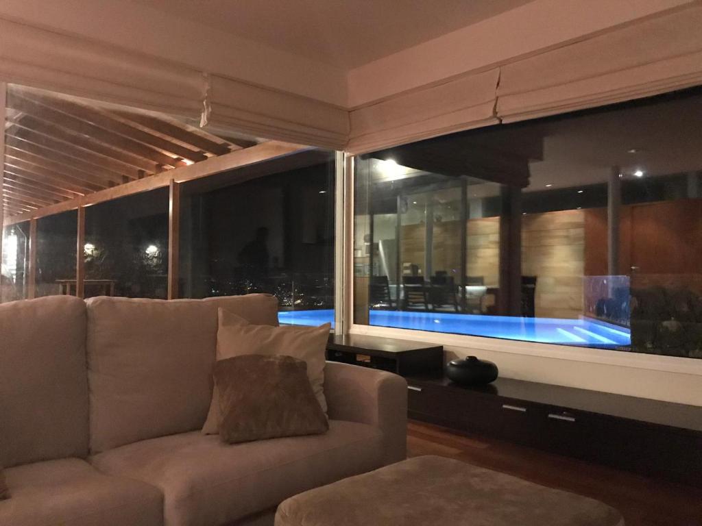 Bazén v ubytovaní Villa OCEAN Infinity heated pool optional alebo v jeho blízkosti