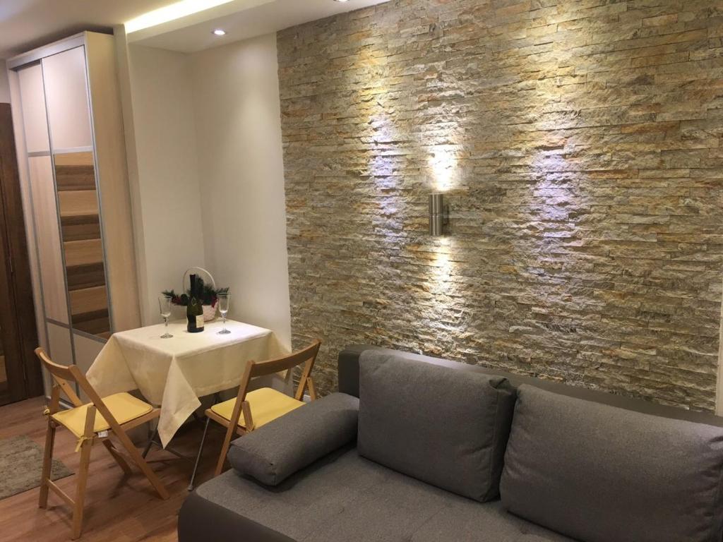 Posezení v ubytování YelaYeti Apartments