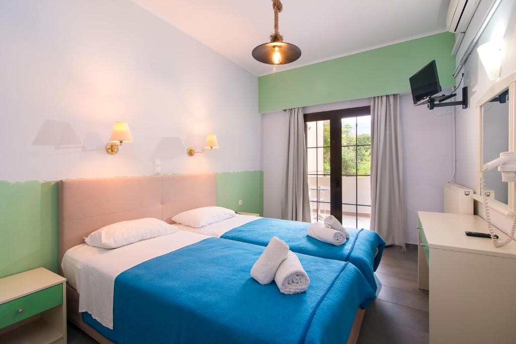 Postel nebo postele na pokoji v ubytování Hotel Pegasus-Adult Friendly