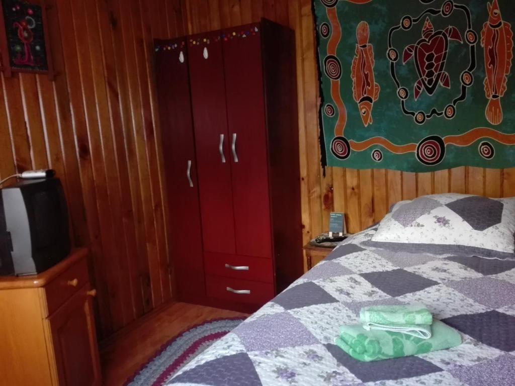Postelja oz. postelje v sobi nastanitve lotus shared-house