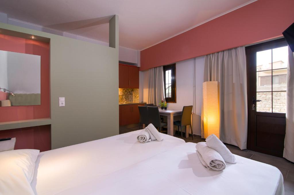 Postel nebo postele na pokoji v ubytování Hotel Pegasus-Adult Friendly