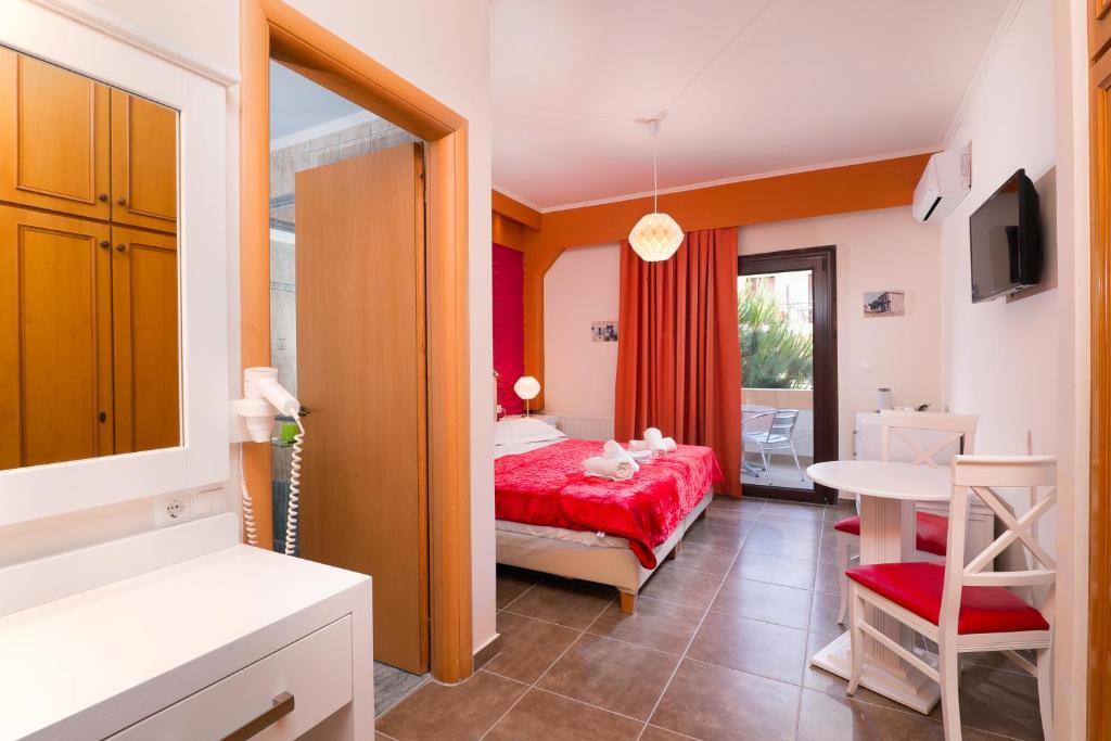 Postel nebo postele na pokoji v ubytování Hotel Pegasus-Adult Friendly