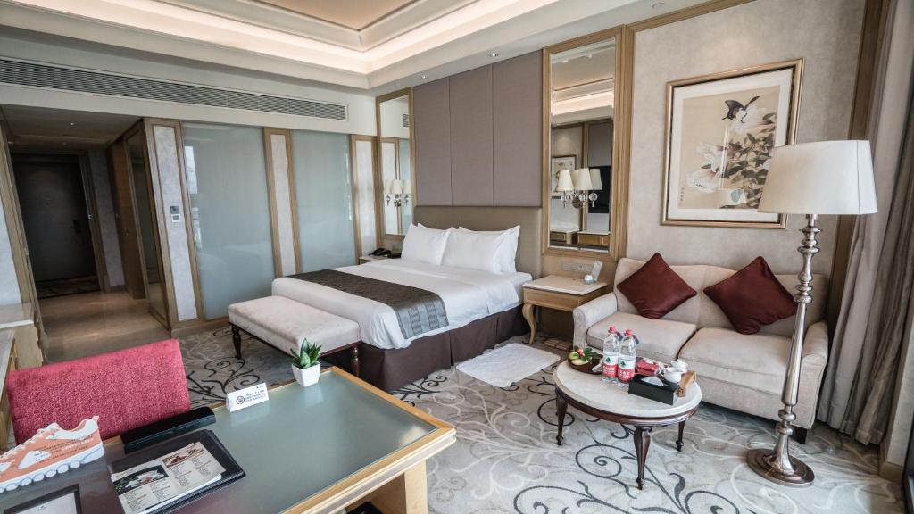 Posezení v ubytování C&D Hotel Fuzhou