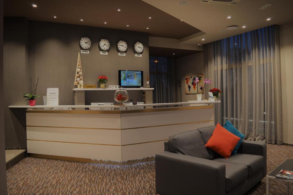 Posezení v ubytování Hotel Enjoy