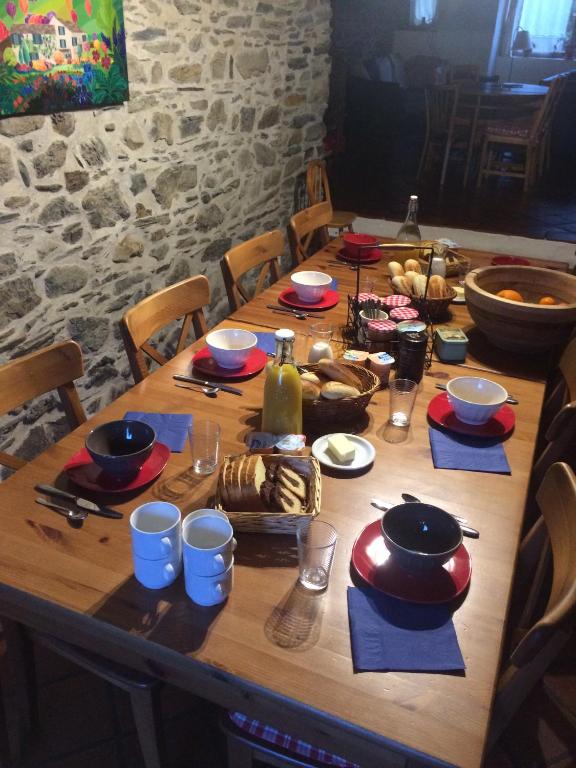 Jídlo v bed and breakfast nebo okolí