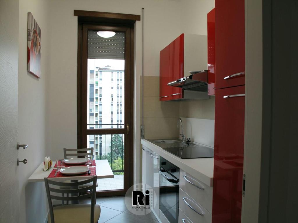 Kuchnia lub aneks kuchenny w obiekcie Residenze Italia