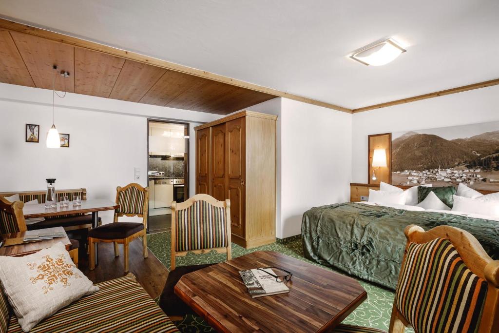 Posedenie v ubytovaní Alpinlounge Rätia Appartements