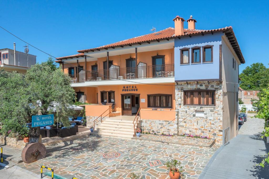 Budova, kde se hotel nachází