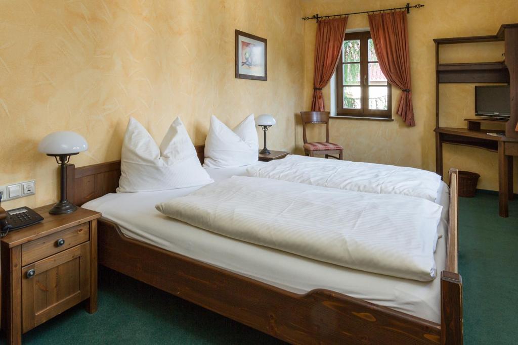 Burgschänke & Herberge Goldener Löwe - Habitación Doble