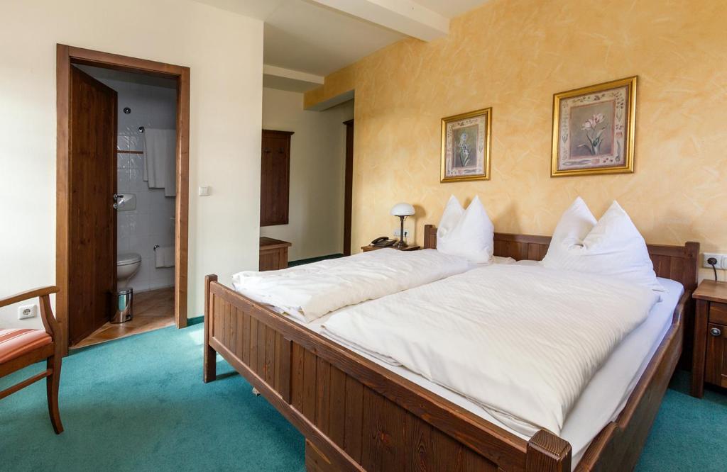 Burgschänke & Herberge Goldener Löwe - Habitación Doble