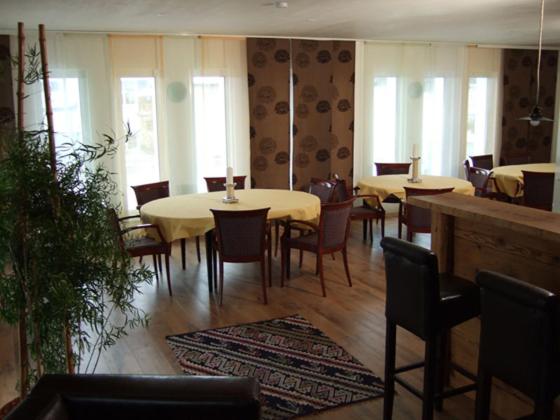 Posezení v ubytování Gästehaus am Sonnenfeld