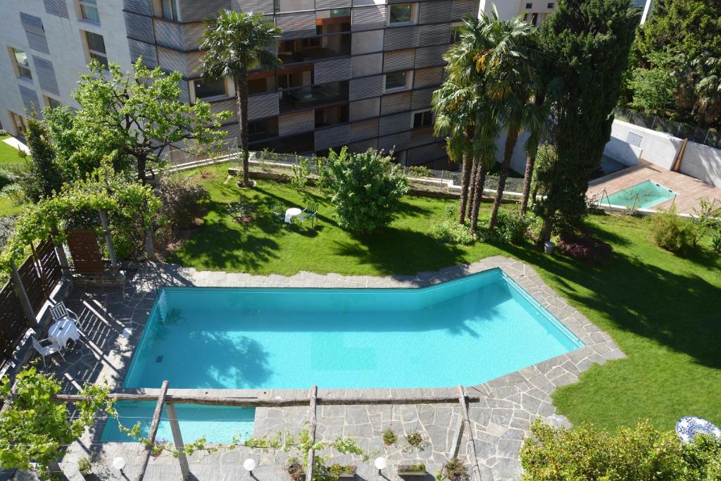 Bazén v ubytování Hotel Villa Selva nebo v jeho okolí