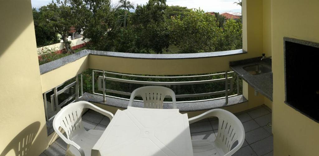 Balkon lub taras w obiekcie Residencial Baia Blanca