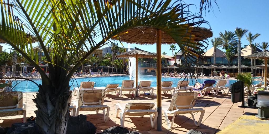 Bazén v ubytovaní Casa Ilaria Fuerteventura -Wifi free alebo v jeho blízkosti