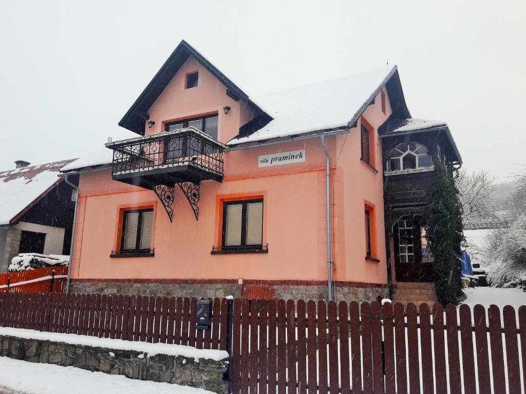 Budova, kde se penzion nachází