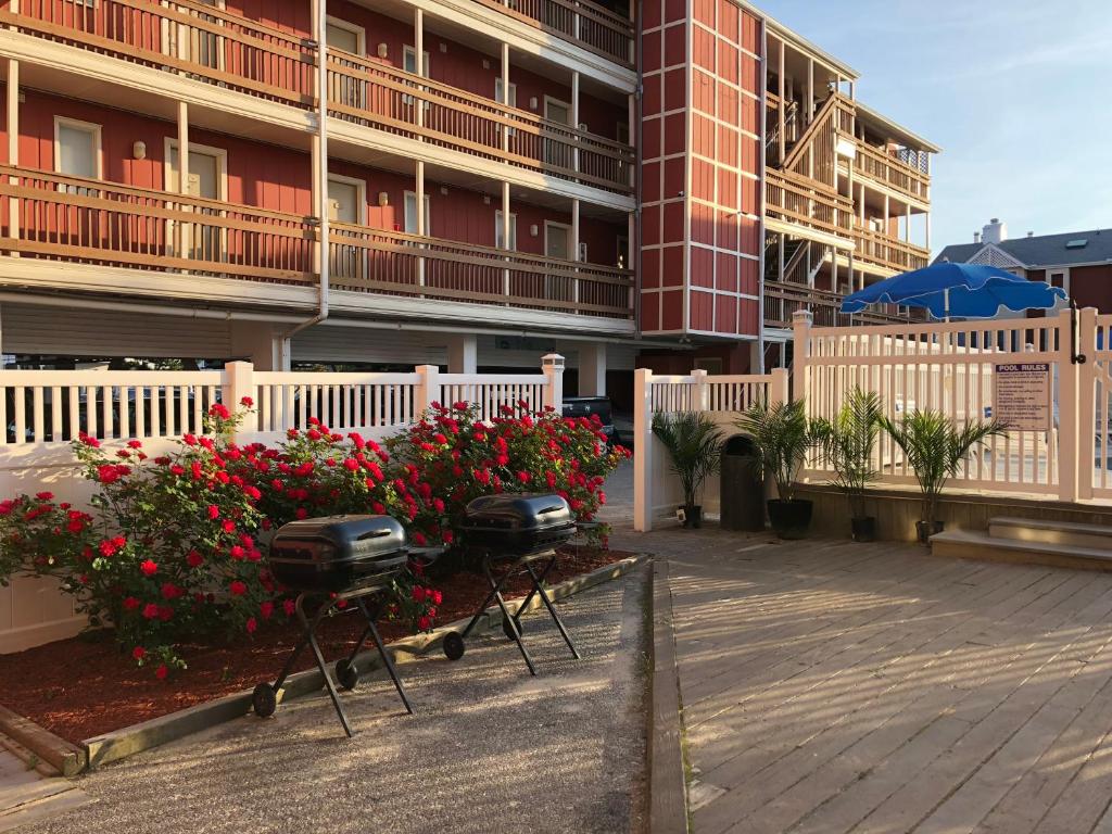 Balkón nebo terasa v ubytování Surf Club Oceanfront Hotel