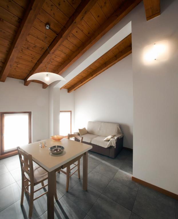 Posezení v ubytování Agriturismo Mestroni