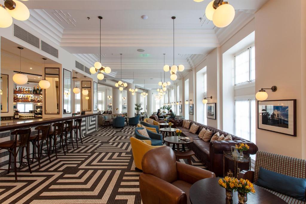 Posezení v ubytování Fera Palace Hotel