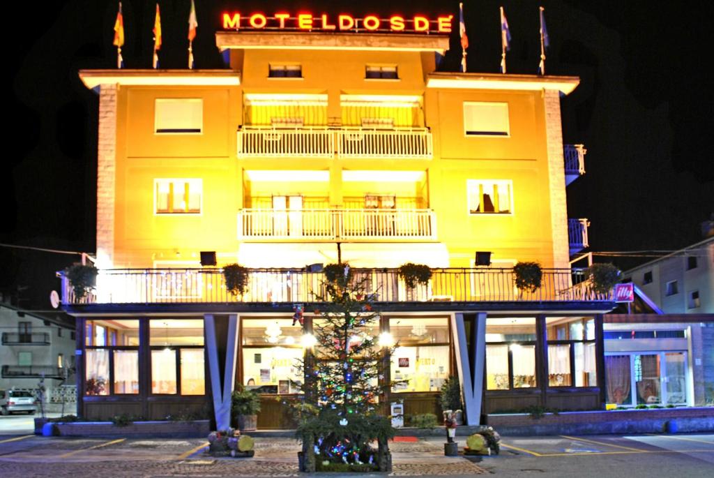 El edificio en el que está el hotel