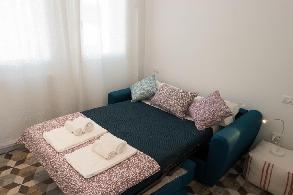 Posteľ alebo postele v izbe v ubytovaní Ca' Dandolo, affaccio sul canale