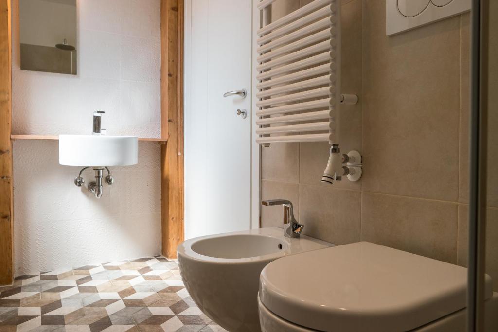 Kúpeľňa v ubytovaní Ca' Dandolo, affaccio sul canale