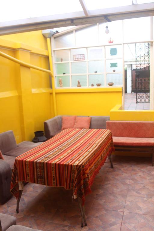 Posezení v ubytování Hotel Andino