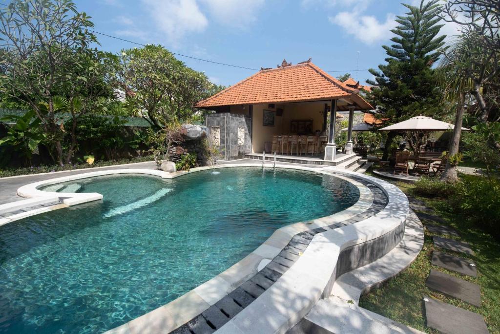 The swimming pool at or close to D'Kubu Legian