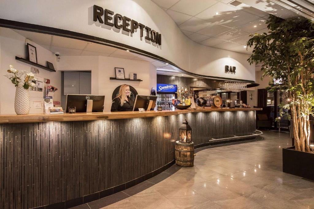 Vstupní hala nebo recepce v ubytování Best Western Hotel City Gavle