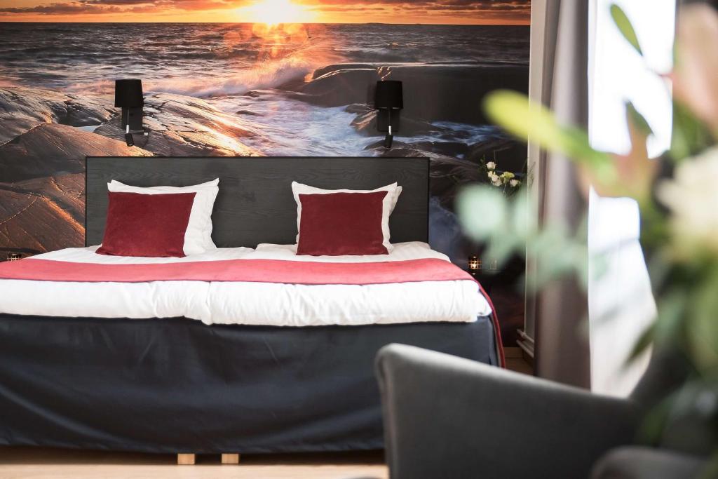 Postel nebo postele na pokoji v ubytování Best Western Hotel City Gavle