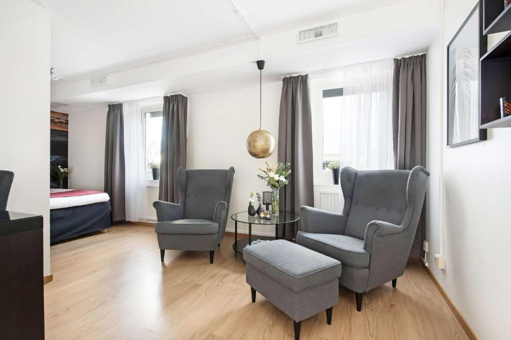 Posezení v ubytování Best Western Hotel City Gavle