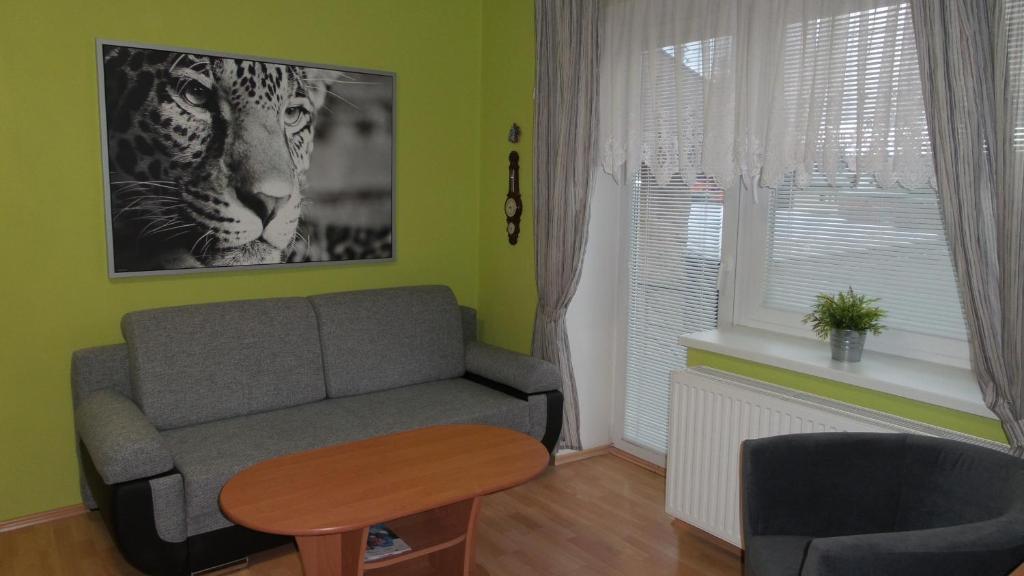 Część wypoczynkowa w obiekcie Apartment Věra