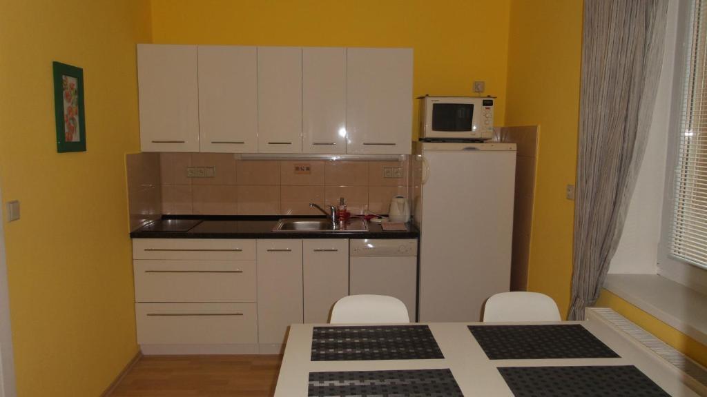Kuchnia lub aneks kuchenny w obiekcie Apartment Věra