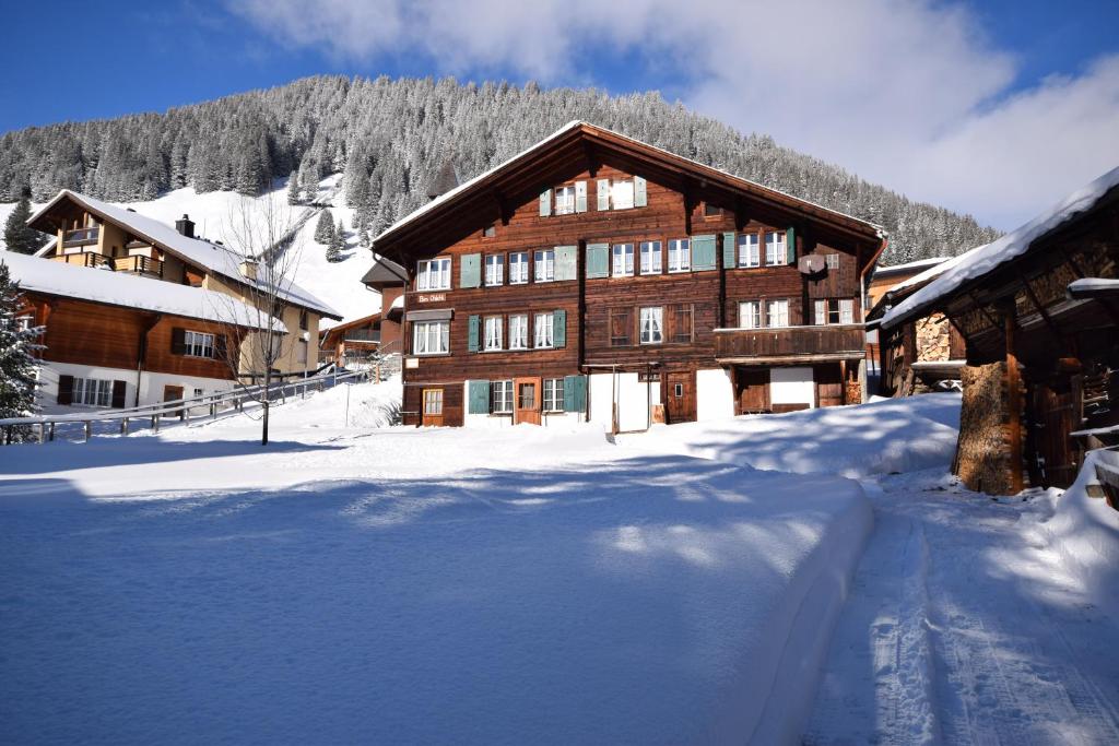 Chalet Bim Chilchli durante o inverno