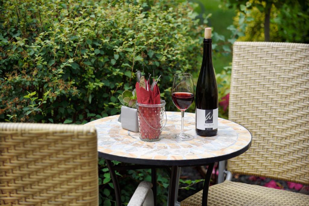 Nápoje v ubytování Weingut Weich