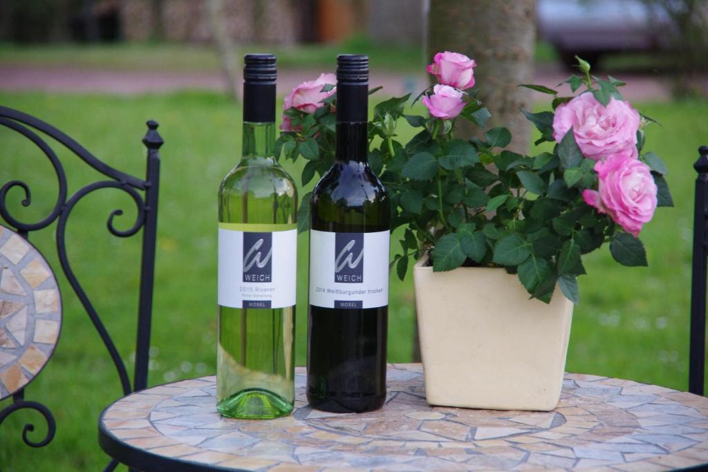Nápoje v ubytování Weingut Weich