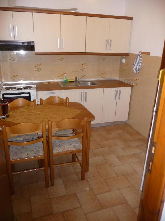 Kuchyň nebo kuchyňský kout v ubytování House Evristhenis 1