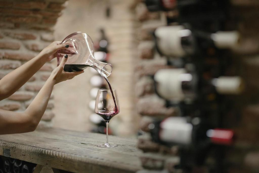 Nápoje v ubytování Vinotel Boutique Hotel