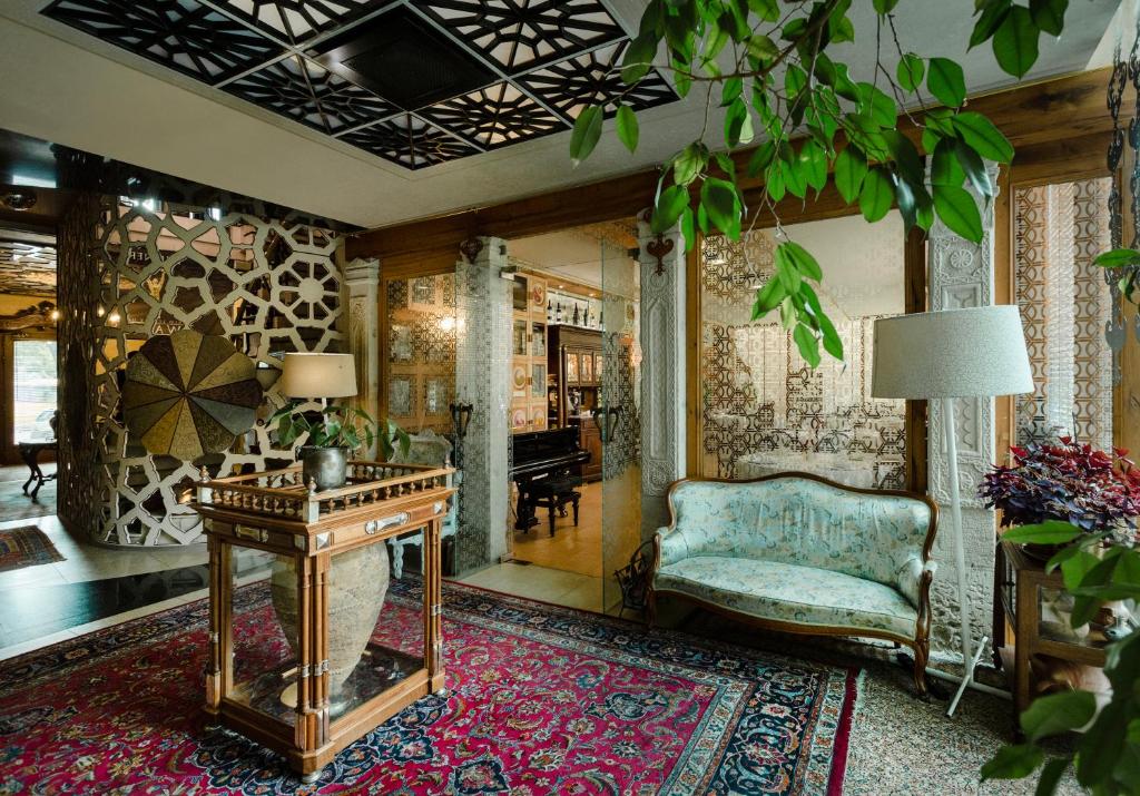 Posezení v ubytování Vinotel Boutique Hotel