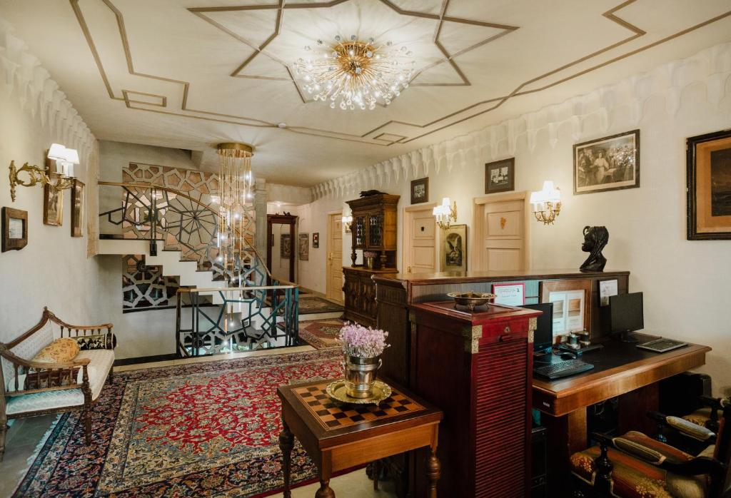 Posezení v ubytování Vinotel Boutique Hotel