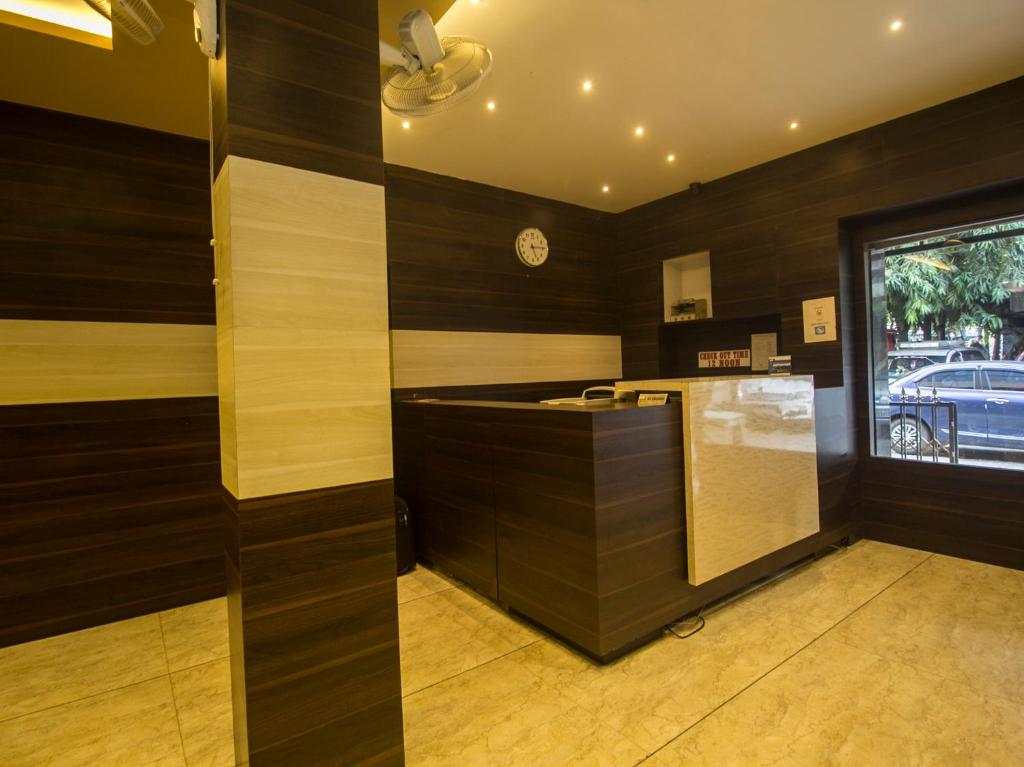 Kuchyň nebo kuchyňský kout v ubytování Hotel Mount View, Siliguri
