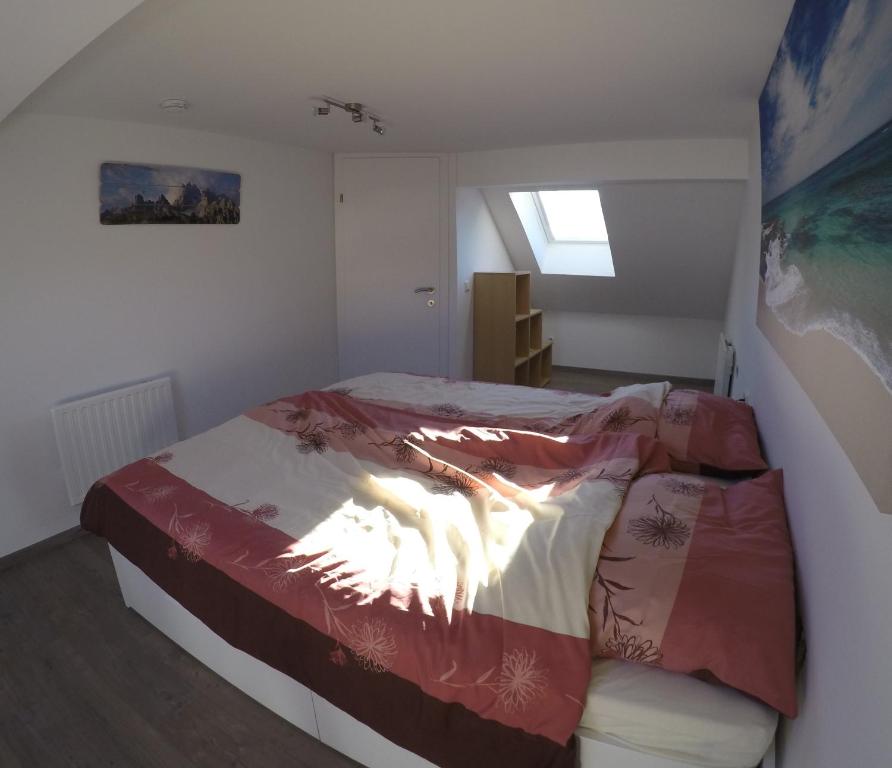 Postel nebo postele na pokoji v ubytování Haus Pistenblick