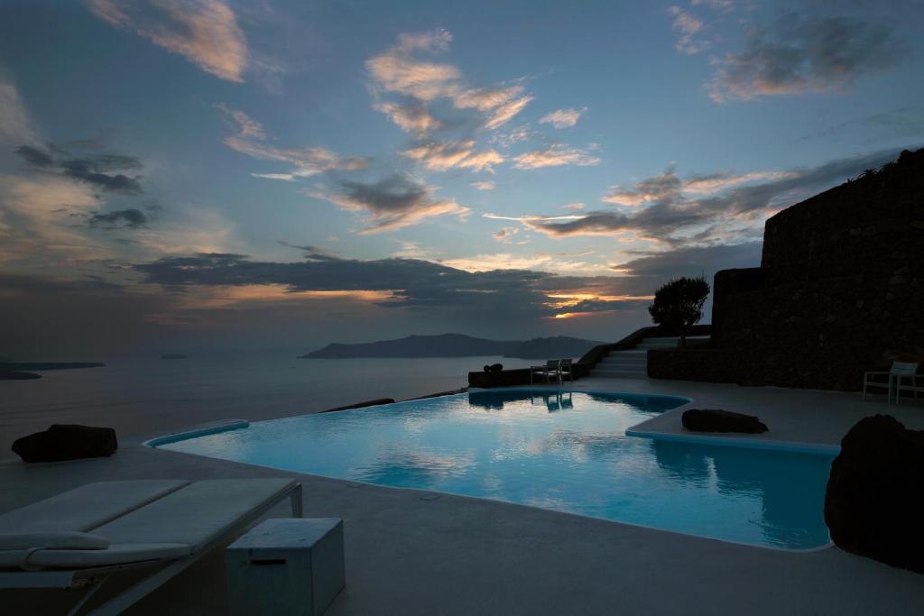 The swimming pool at or close to Aenaon Villas