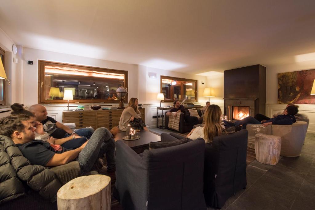 Posezení v ubytování Hotel Principe delle Nevi