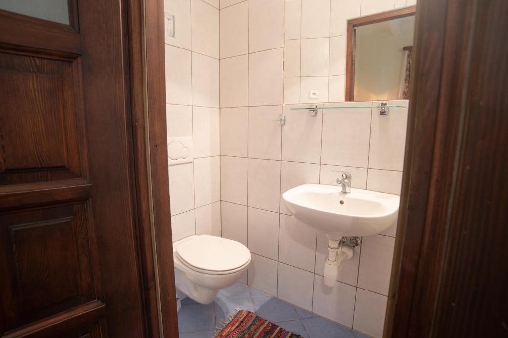 Kúpeľňa v ubytovaní Willa Wacława