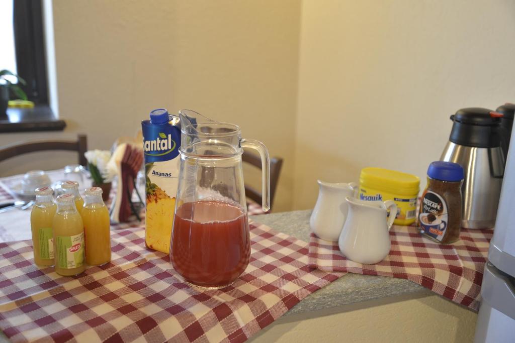 Nápoje v ubytování Agriturismo Ai Prüsot